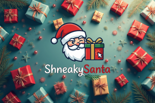 Shneaky Santa website screenshot